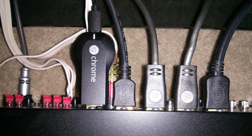 Connecting Chromecast to an amplifier