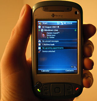 Windows Mobile 6 on the HTC TyTN