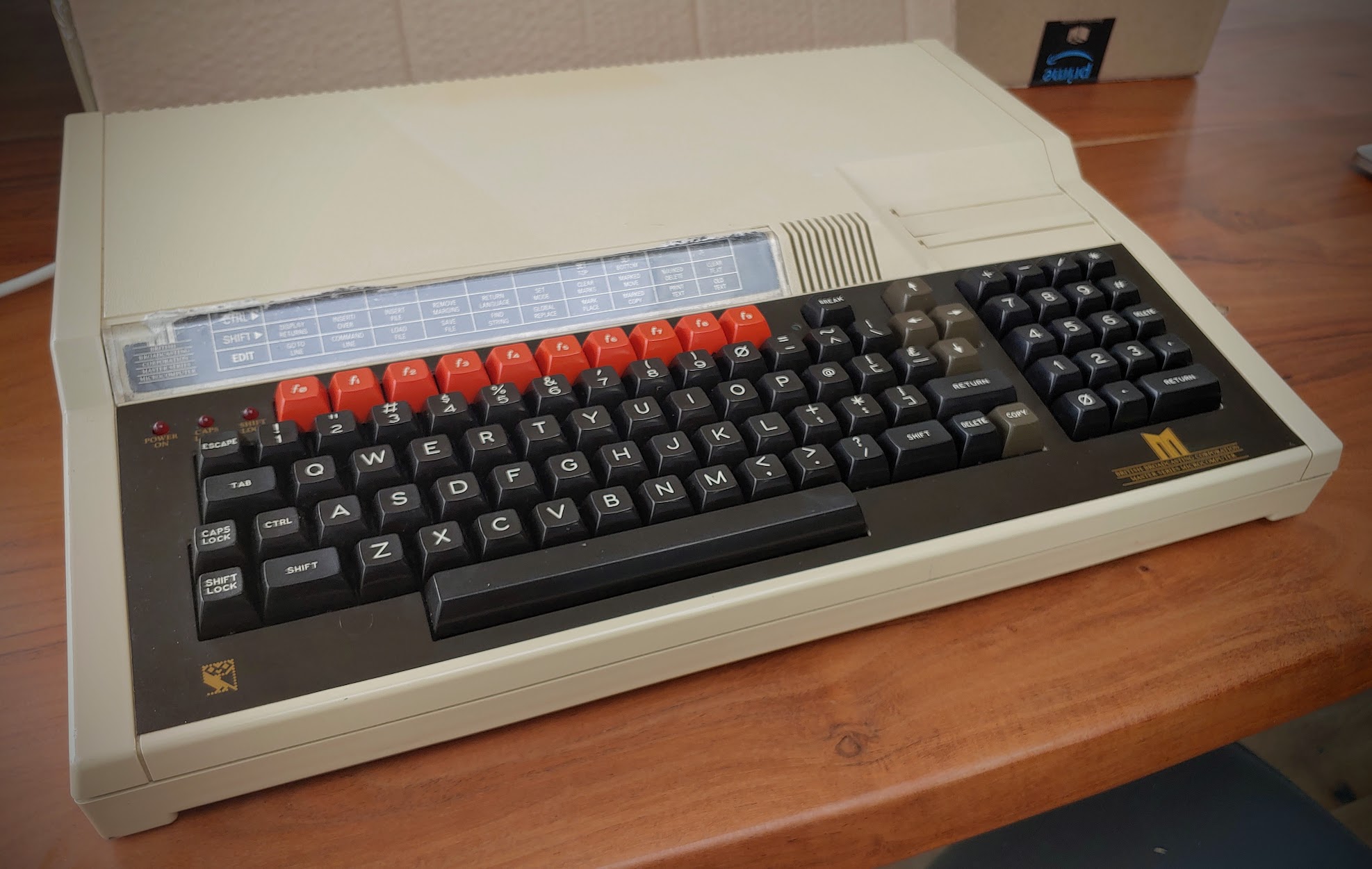 A photograph of my Acorn BBC Master 128K