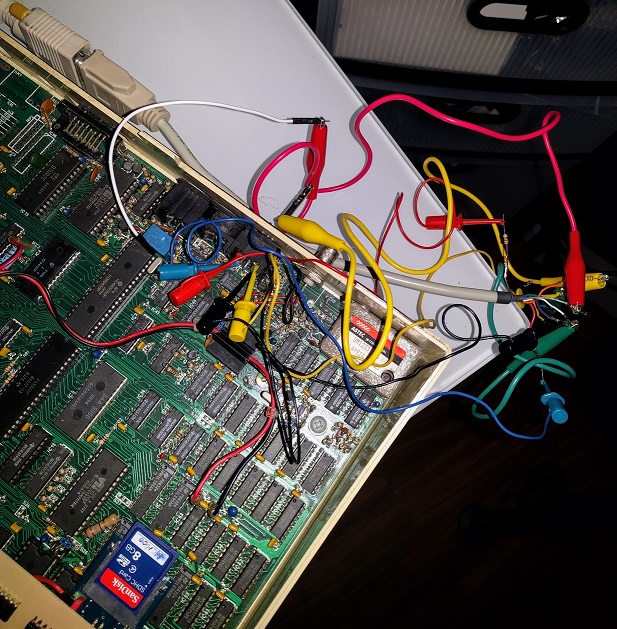 Figuring out resistor levels and sync signals