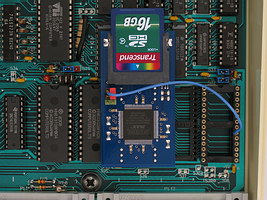 GoSDC installed inside a BBC Micro Model B