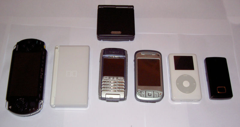 Various hand-held devices