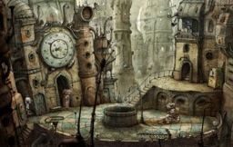 Screenshot of the game Machinarium