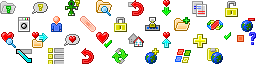 Sample of icons from AnkhSVN